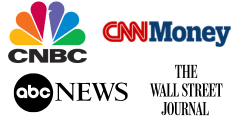 As seen on CNBC, CNN Money, ABC News, The Wall Street Journal