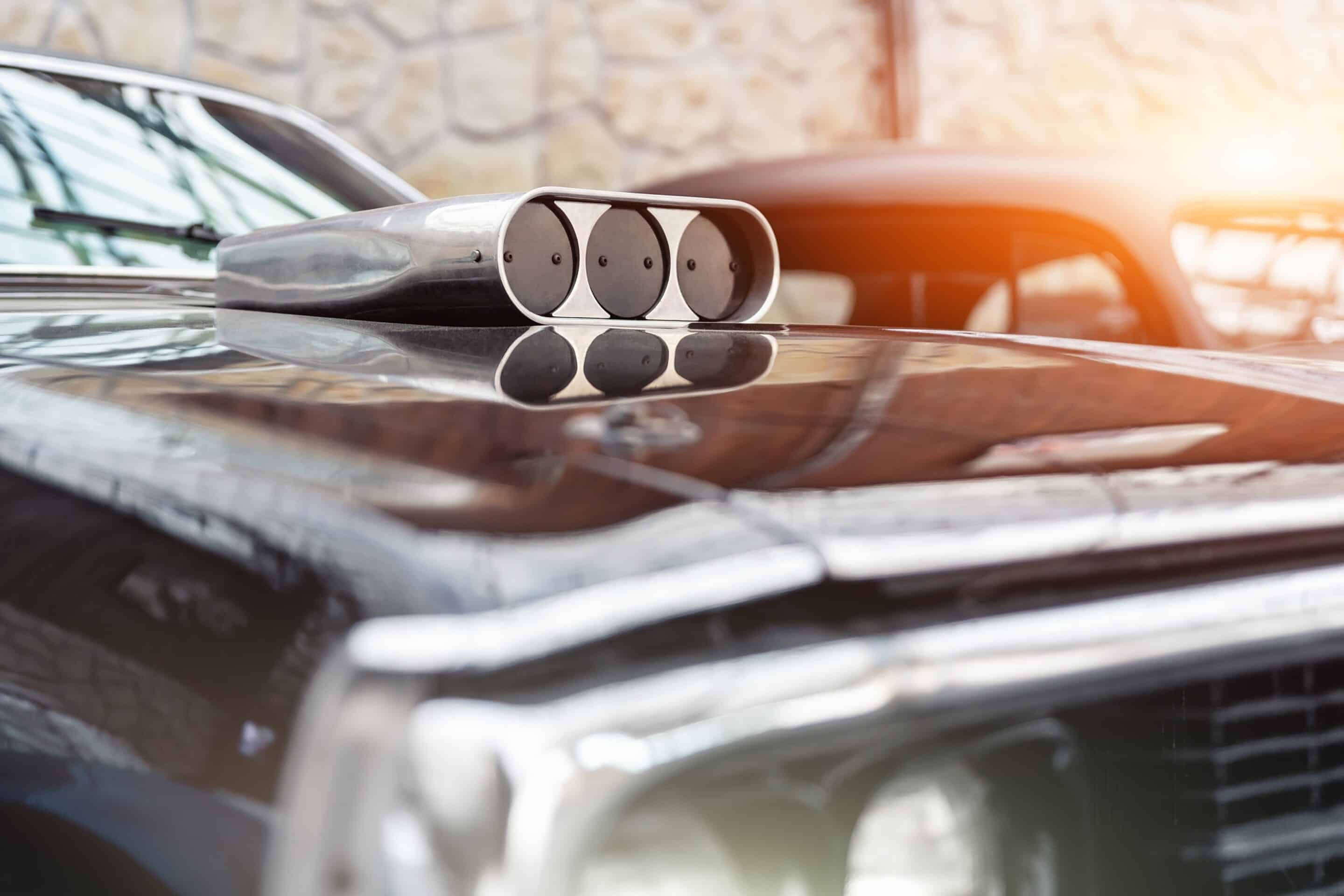 American Collectors Insurance protects custom muscle cars with chrome engine upgrades