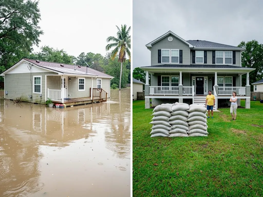 Summary graphic highlighting private flood insurance versus NFIP key takeaways